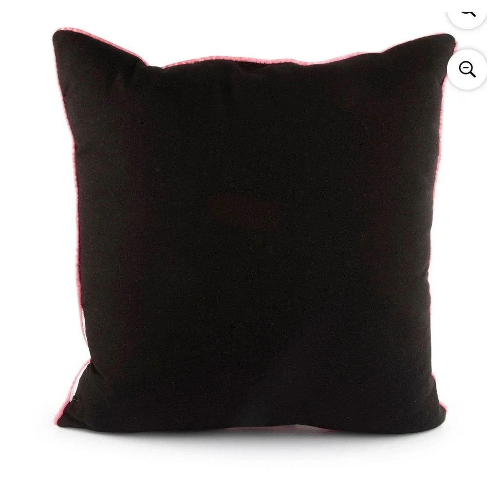 Mean Girls Throw Pillow Women Black You Cant Sit With Us Pink 20x20 New‎